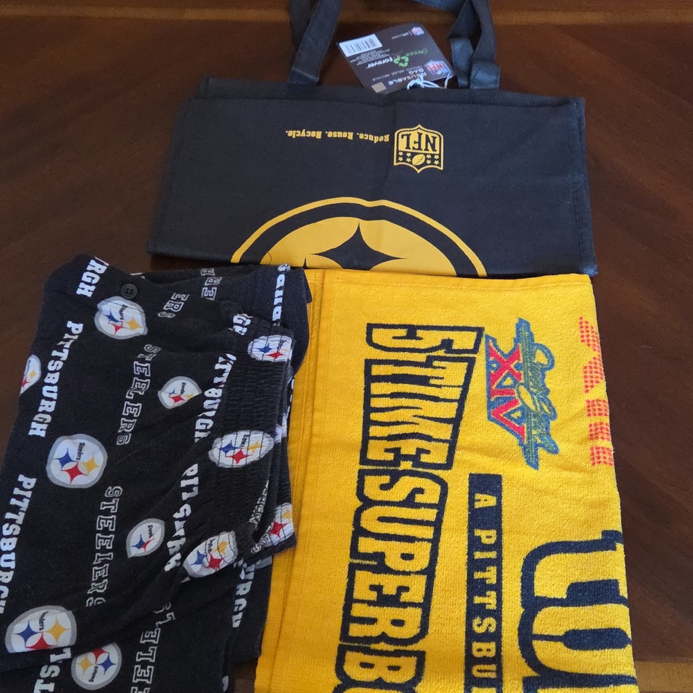 Pittsburgh Steelers Towel and Shorts Set ❤️ - Picture 10 of 10